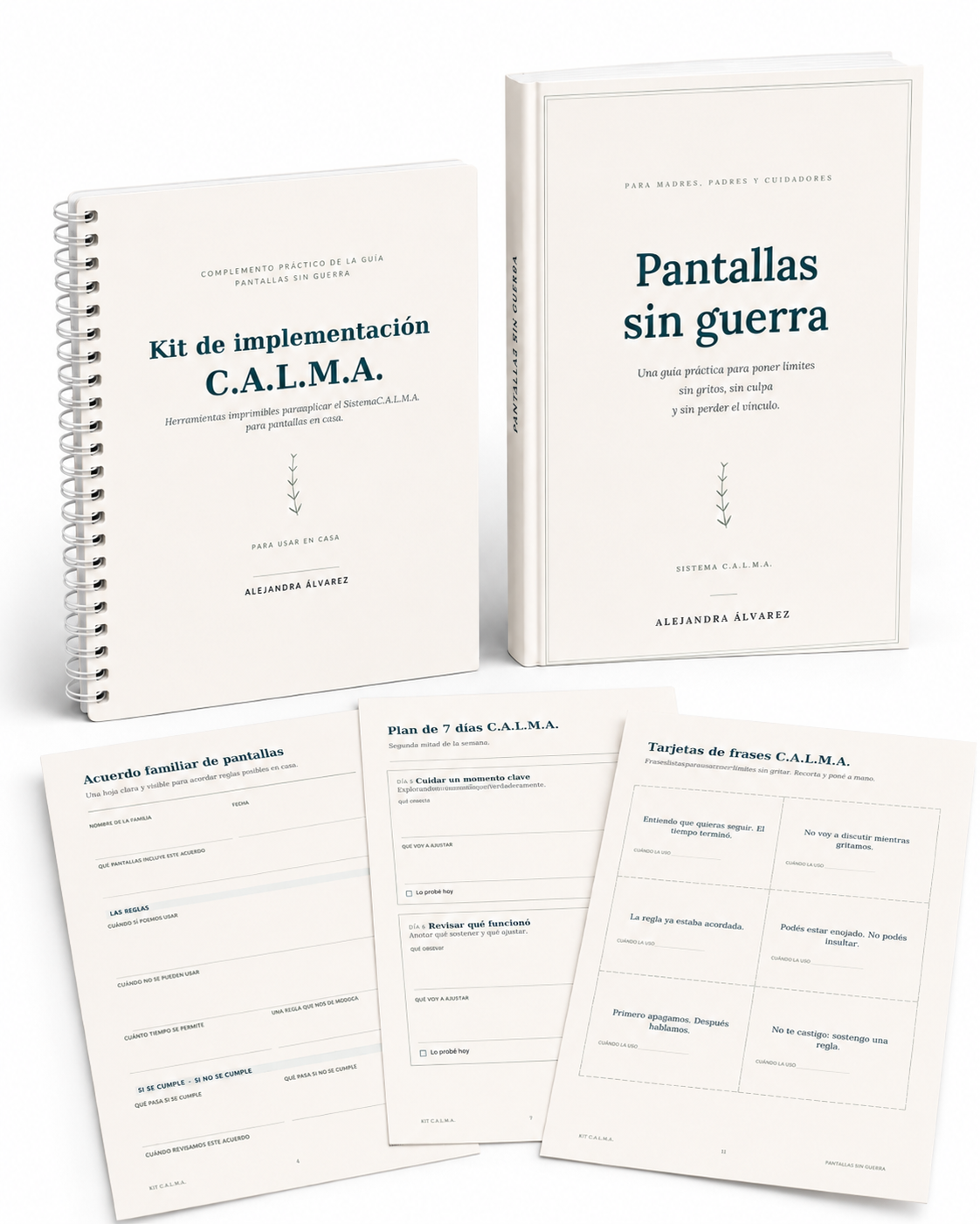 Pantallas sin guerra | Guía práctica + Kit de implementación